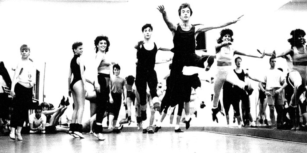 AMDA dance class in the Ansonia. (1995)
