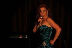 Kristin performing her solo cabaret at Sterlings