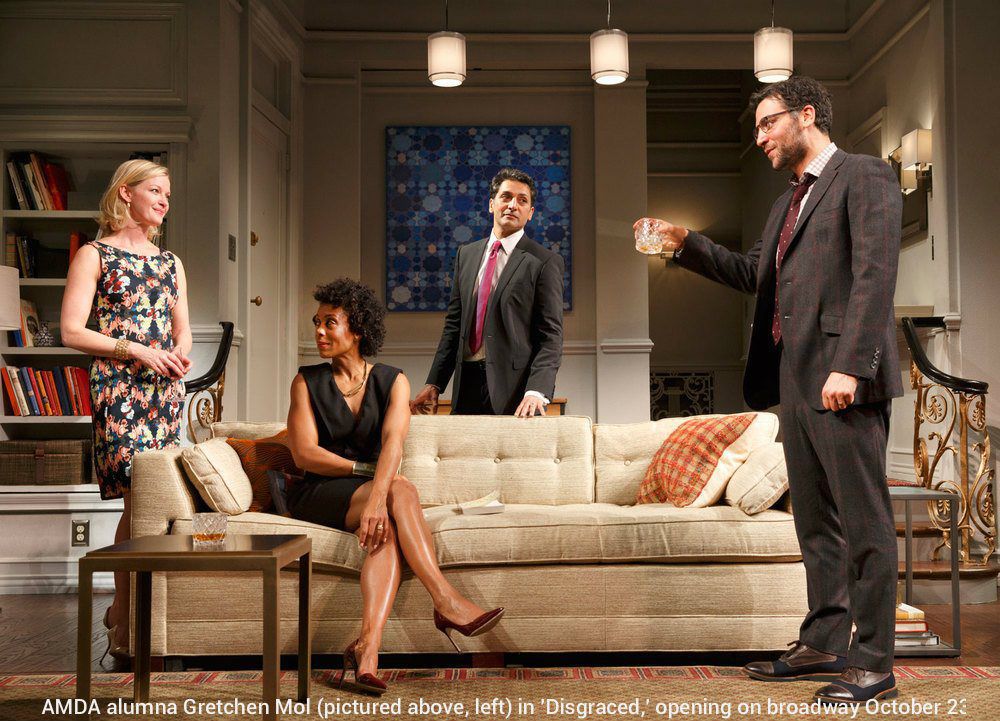 Gretchen Mol in "Disgraced"